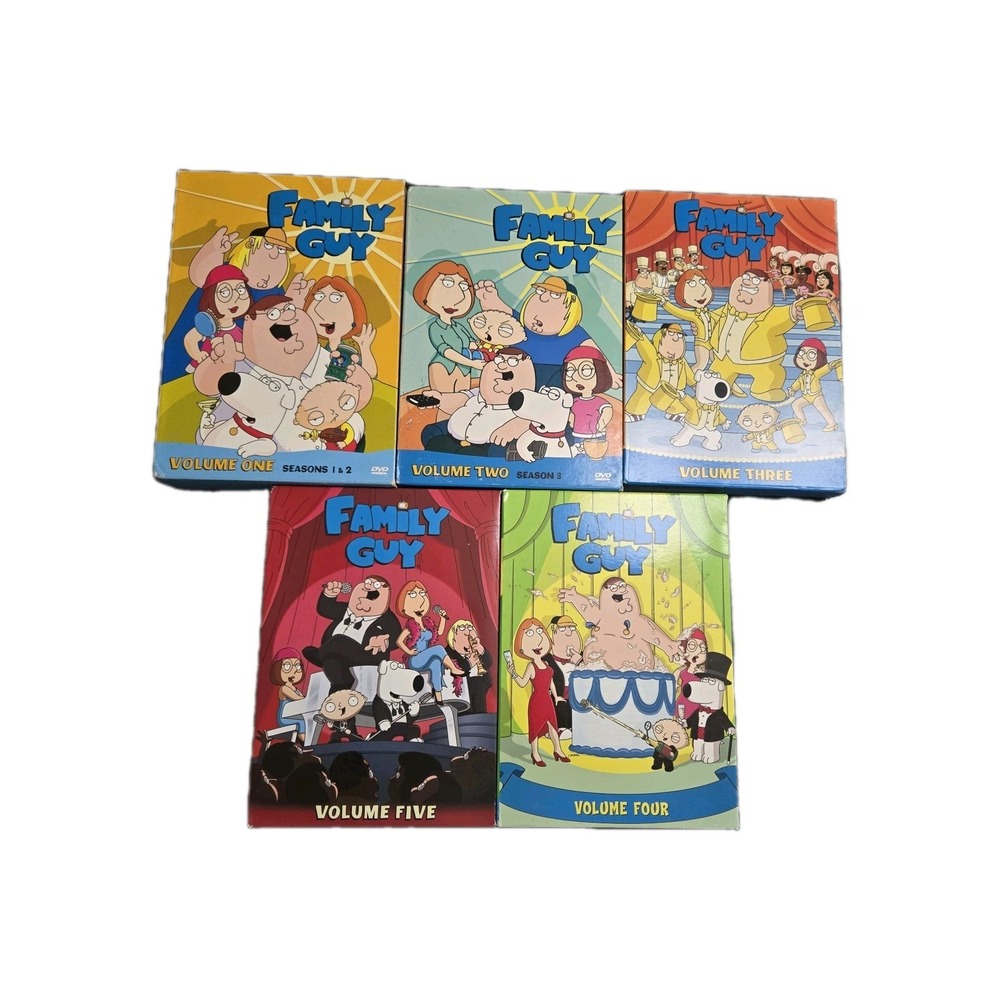 Family Guy Volumes 1-5 DVD Box Set Seasons 1-5 Complete Collection 20th Century